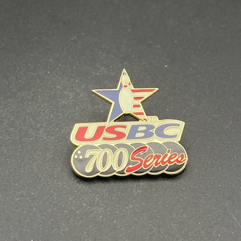 United States Bowling Congress USBC 700‎ Series Lapel Hat Pin